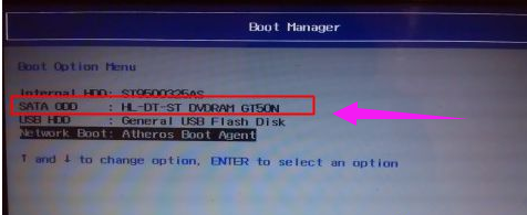 啟動項(xiàng)選擇